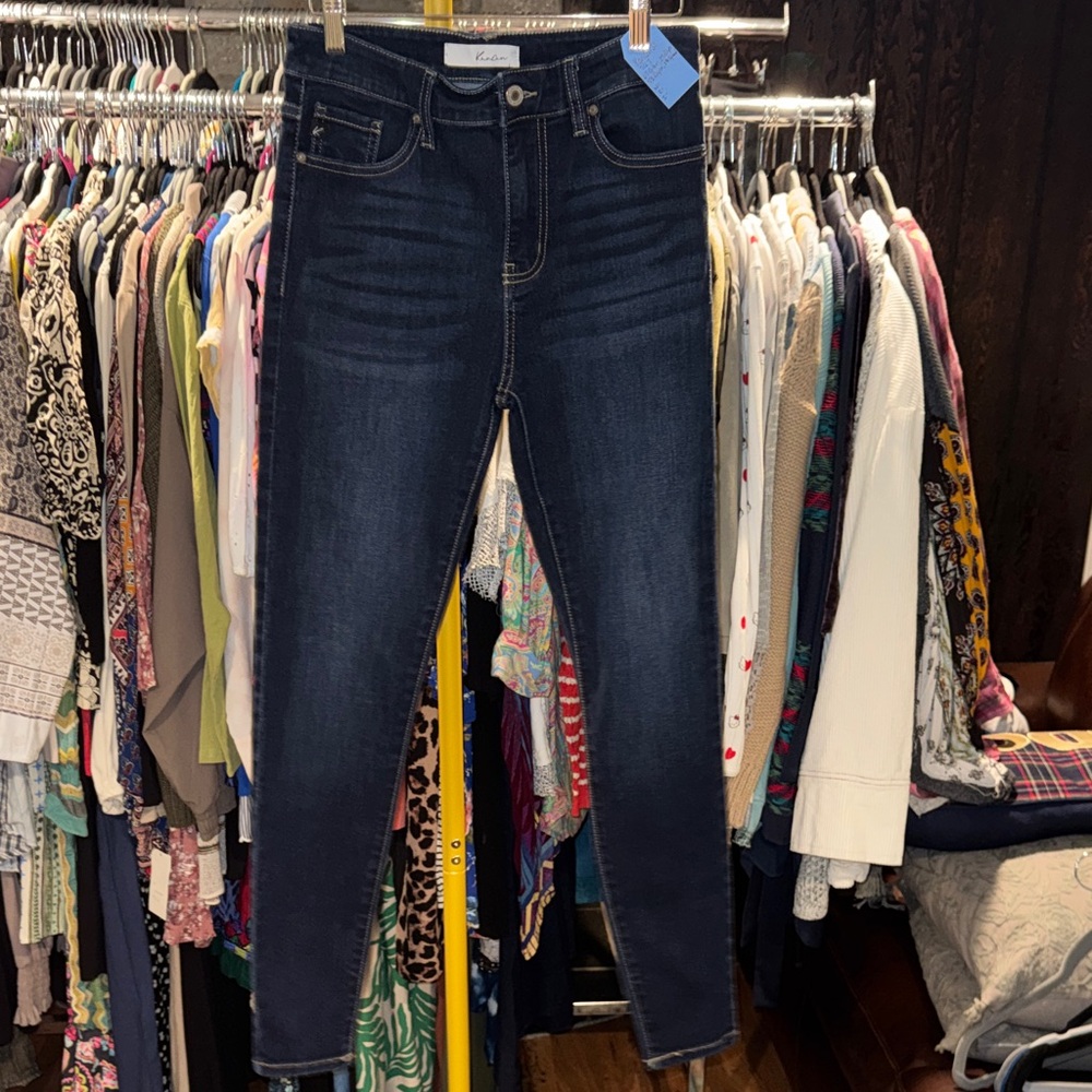 NWOT KanCan Dark Wash Denim Women's Skinny Jeans